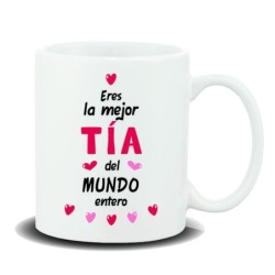 MUG COLECCION FAMILIA, TIA 8 x 8 x 9,5 cm.