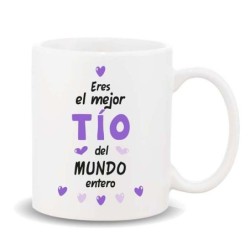 MUG COLECCION FAMILIA, TIO 8 x 8 x 9,5 cm.