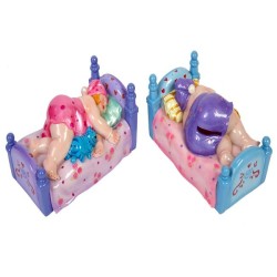 CAMA HUCHA MOD.FATTY ,2 COL. 8 x 15,5 x 10 cm