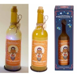 BOTELLA CON LUZ KUKUXUMUXU INSPIRE YOUR... 29,5 x 8 x 8 cm.