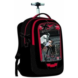 MOCHILA T-TROLLEY ROJO/NEGRA XGAMES 94 x 36 x 16 cm