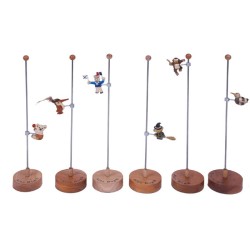 CONJ.6 MOVILES MADER.UP&DOWN 32 x 6,5 x 6,5 cm